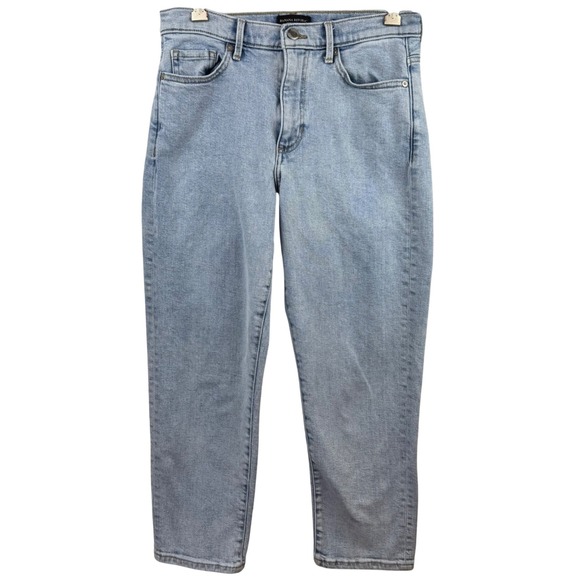 Banana Republic Denim - Banana Republic‎ Jeans Womens Size 27 Mid Rise Straight Leg Light Wash Denim